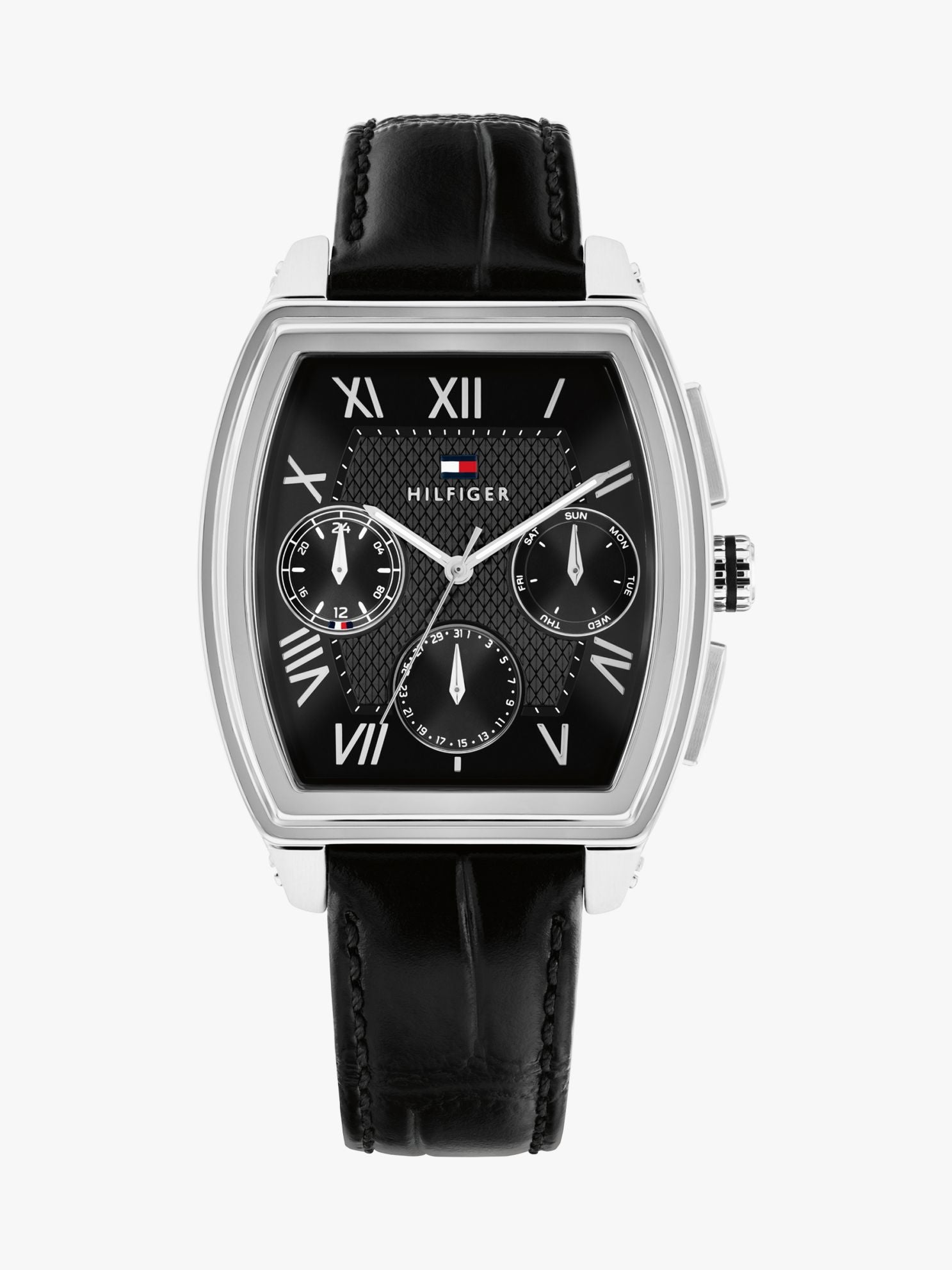 Tommy Hilfiger 36MM Leather Strap Multifunction Watch