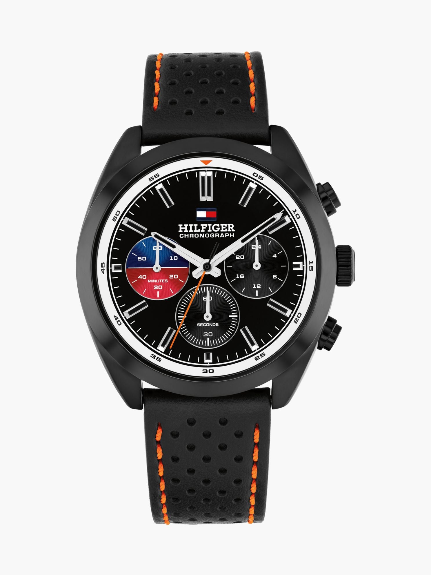 Tommy Hilfiger 40MM Leather Strap Chronograph Watch