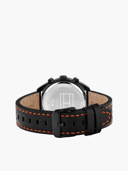 Tommy Hilfiger 40MM Leather Strap Chronograph Watch