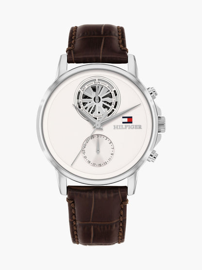Tommy Hilfiger 40MM Leather Strap Dress Watch