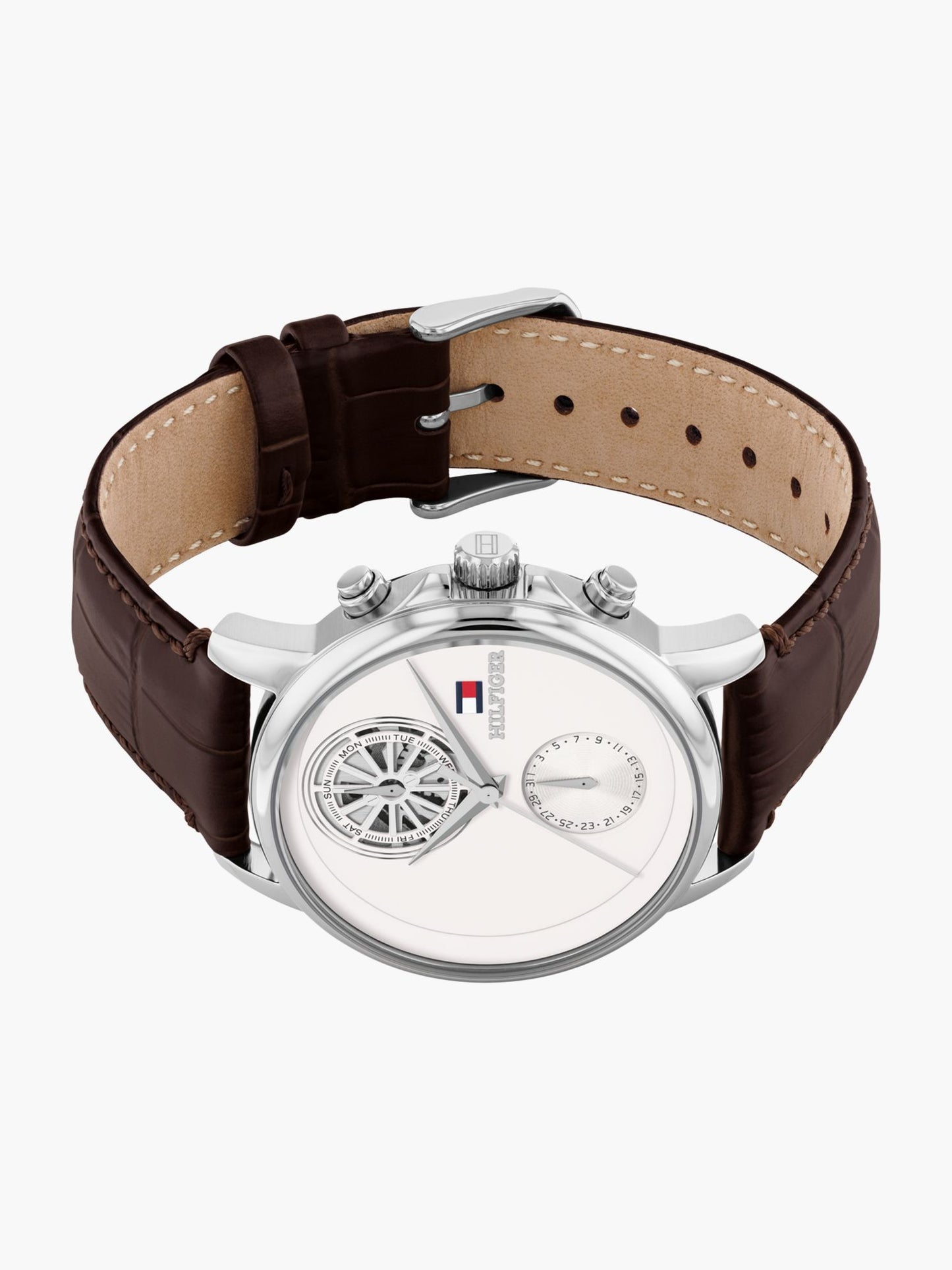 Tommy Hilfiger 40MM Leather Strap Dress Watch