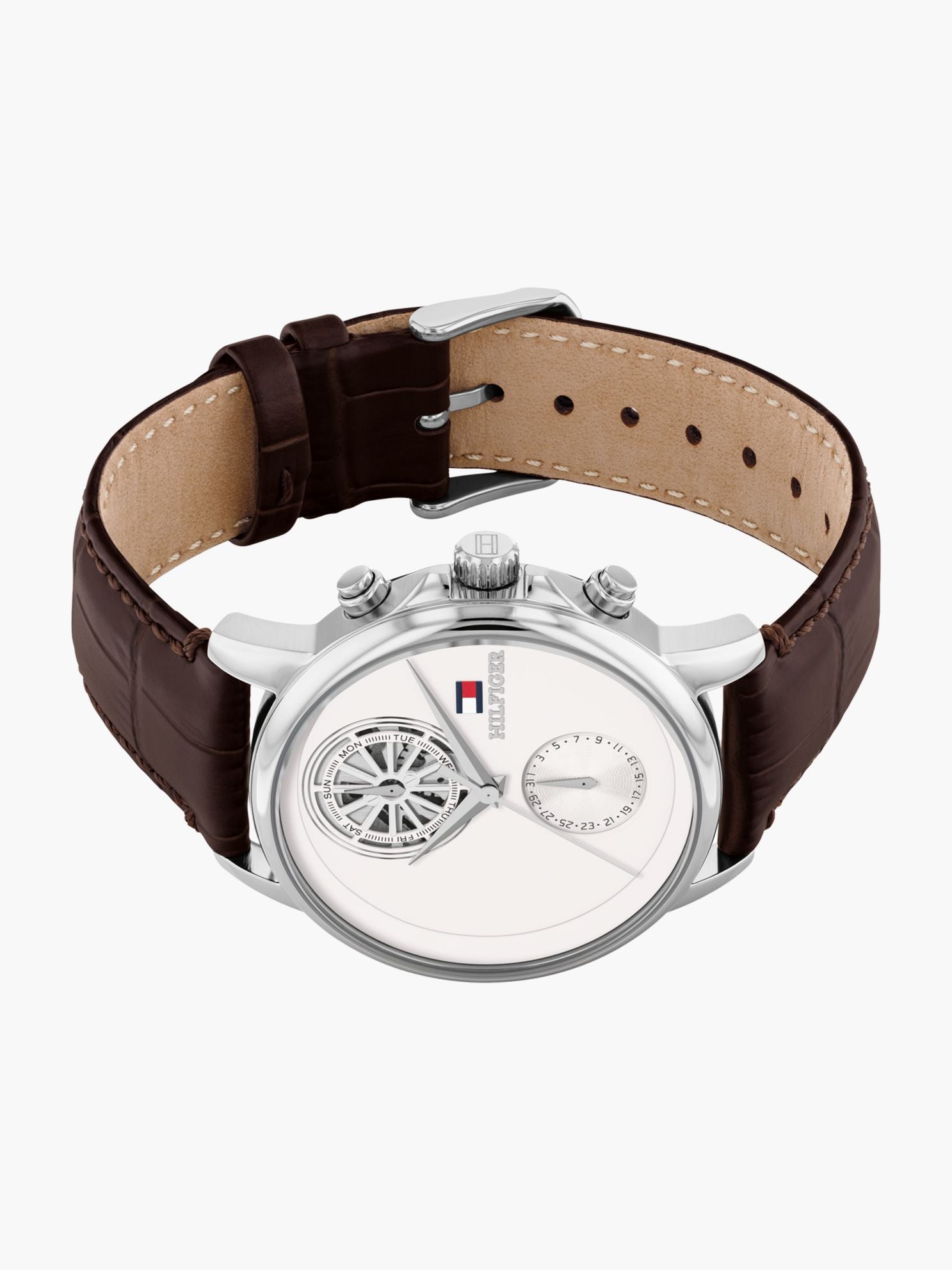 Tommy Hilfiger 40MM Leather Strap Dress Watch