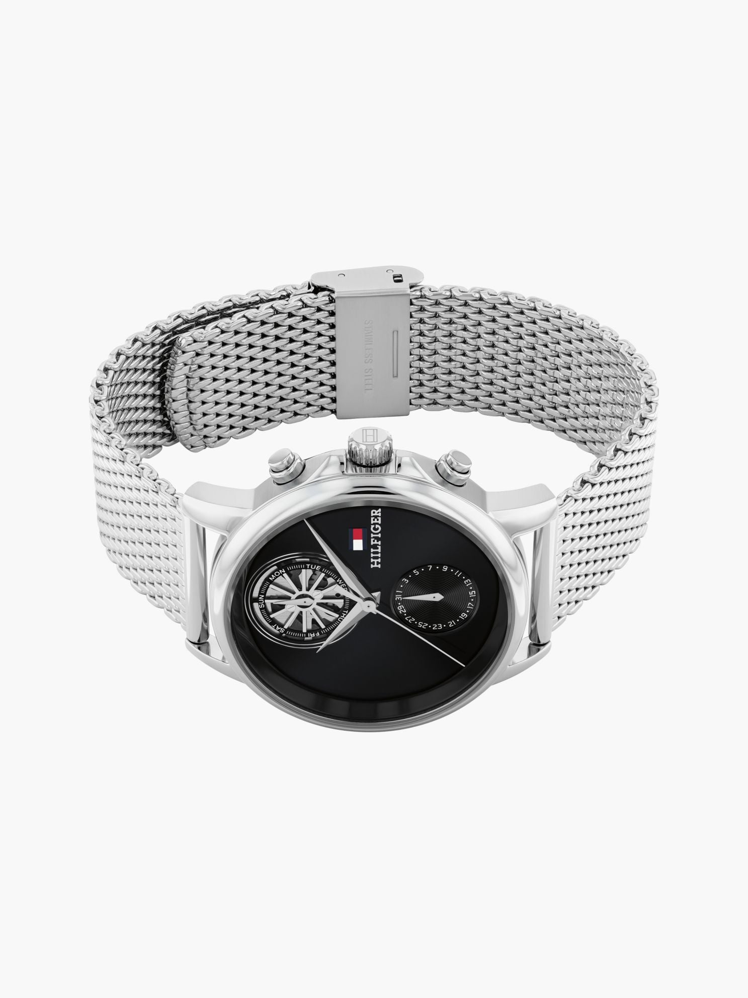 Tommy Hilfiger 40MM Mesh Strap Dress Watch
