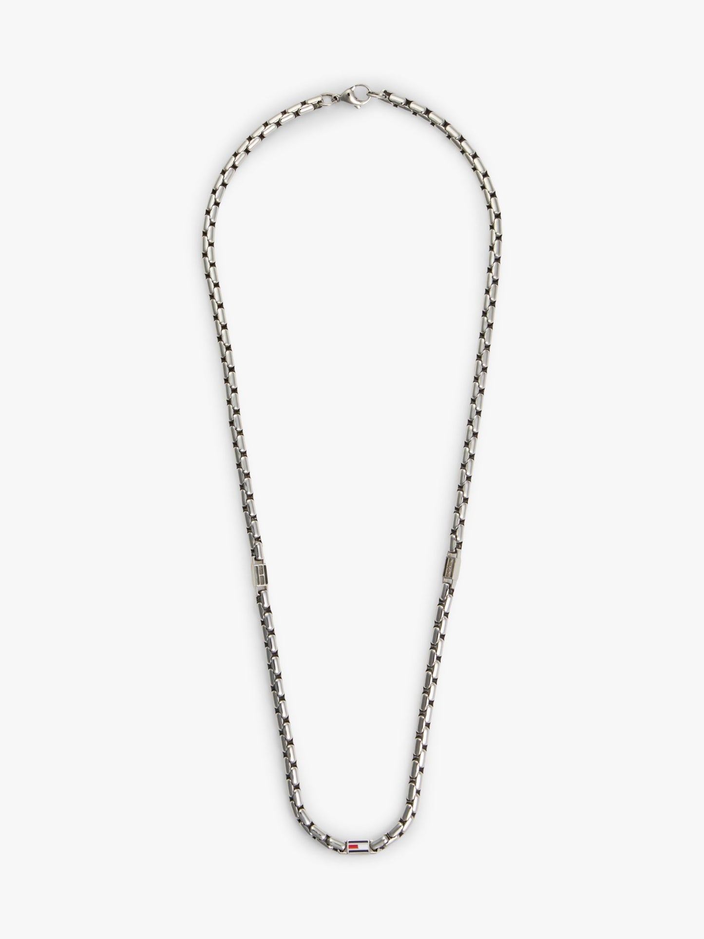 Tommy Hilfiger Flag Chain Link Necklace