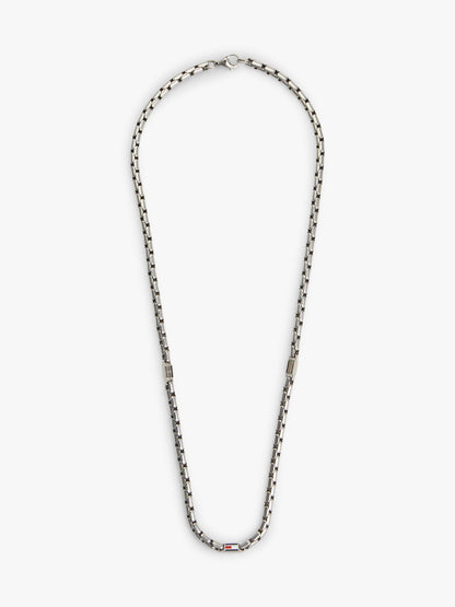 Tommy Hilfiger Flag Chain Link Necklace