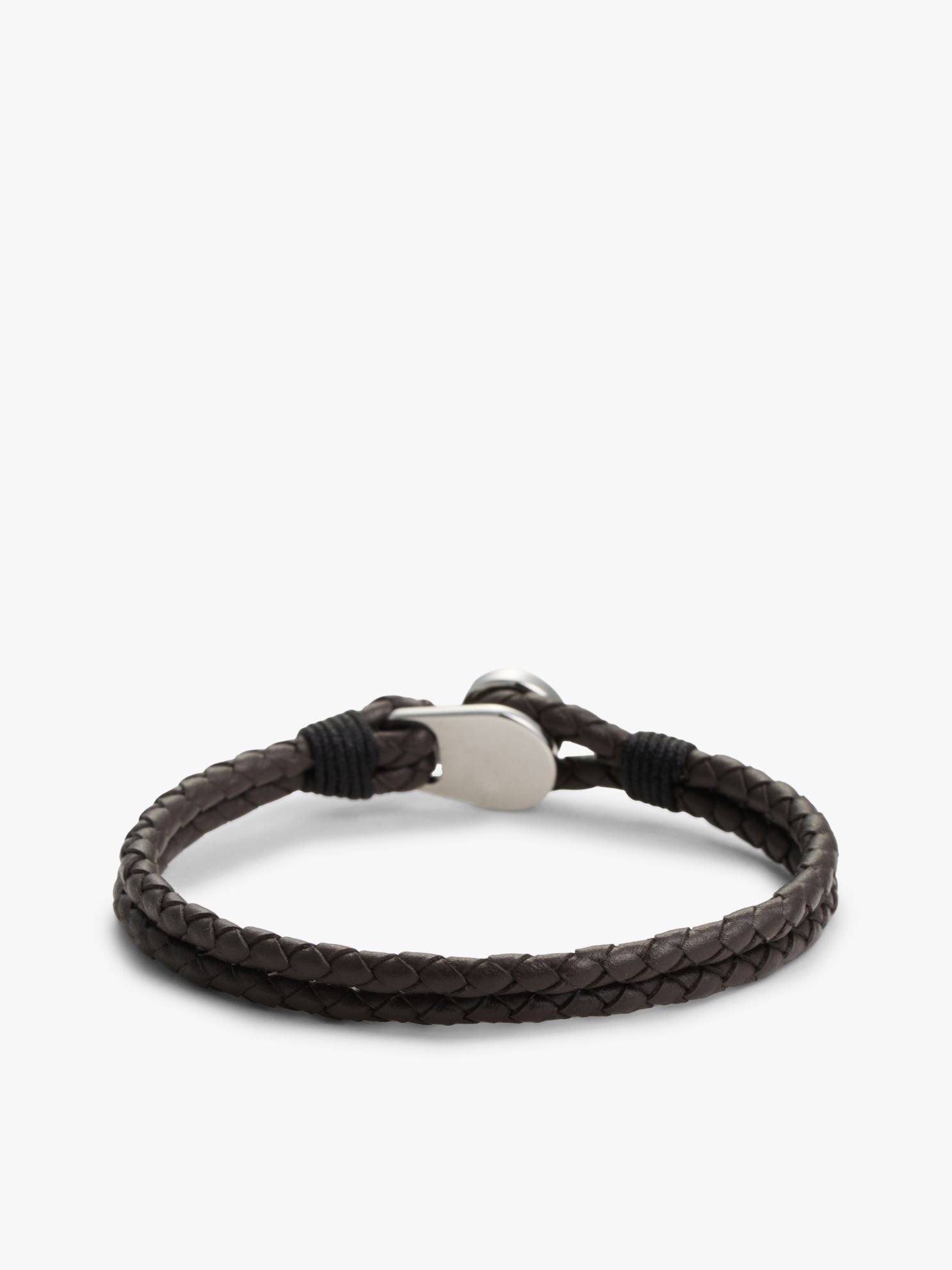 Tommy Hilfiger Nautical Braided Leather Bracelet