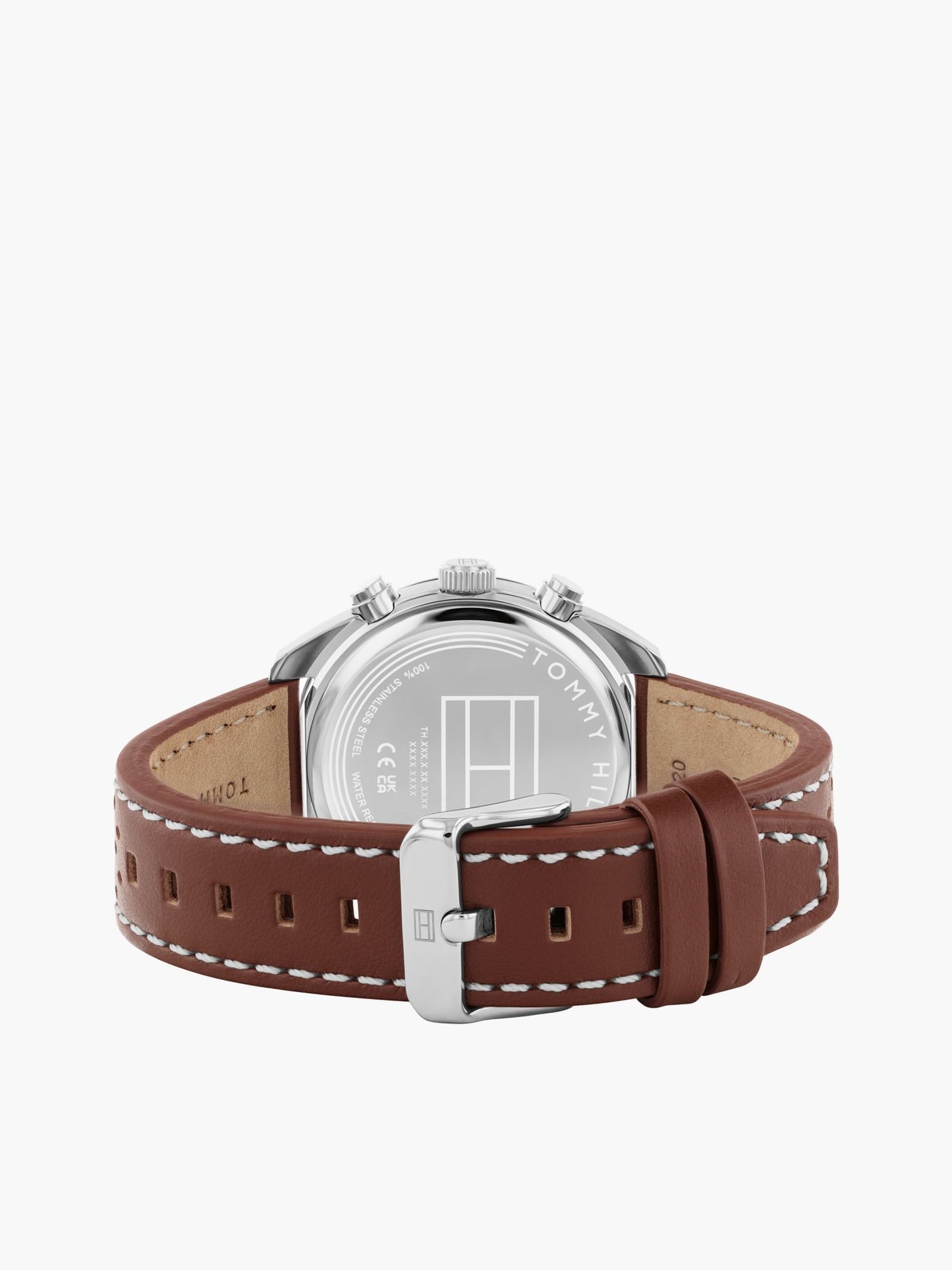 Tommy Hilfiger 40MM Leather Strap Chronograph Watch