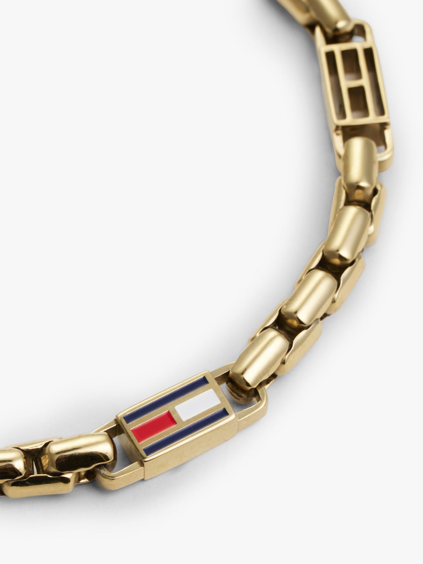 Tommy Hilfiger Flag Chain Link Bracelet