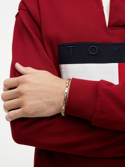 Tommy Hilfiger Flag Chain Link Bracelet