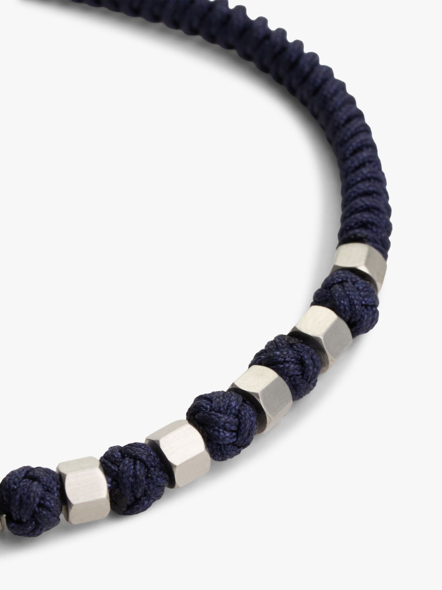 Tommy Hilfiger Adjustable Braided Nylon Bracelet