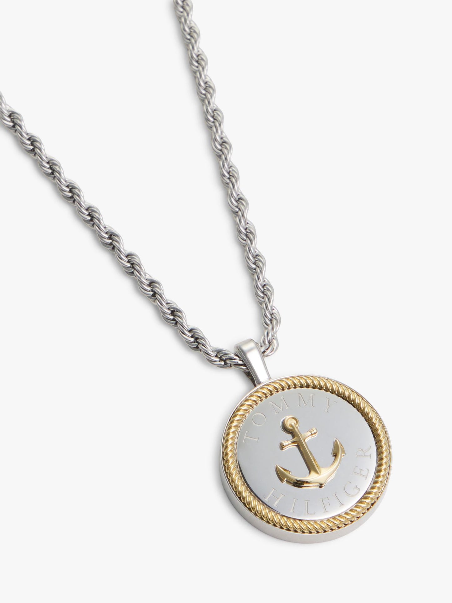 Tommy Hilfiger Nautical Rope-Chain Necklace