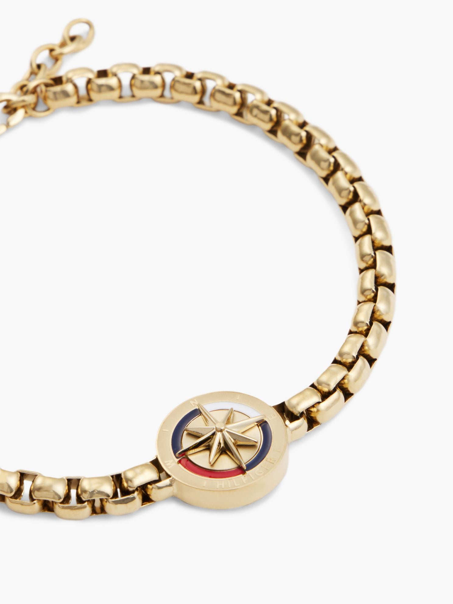 Tommy Hilfiger Compass Medallion Chain Bracelet
