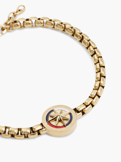 Tommy Hilfiger Compass Medallion Chain Bracelet