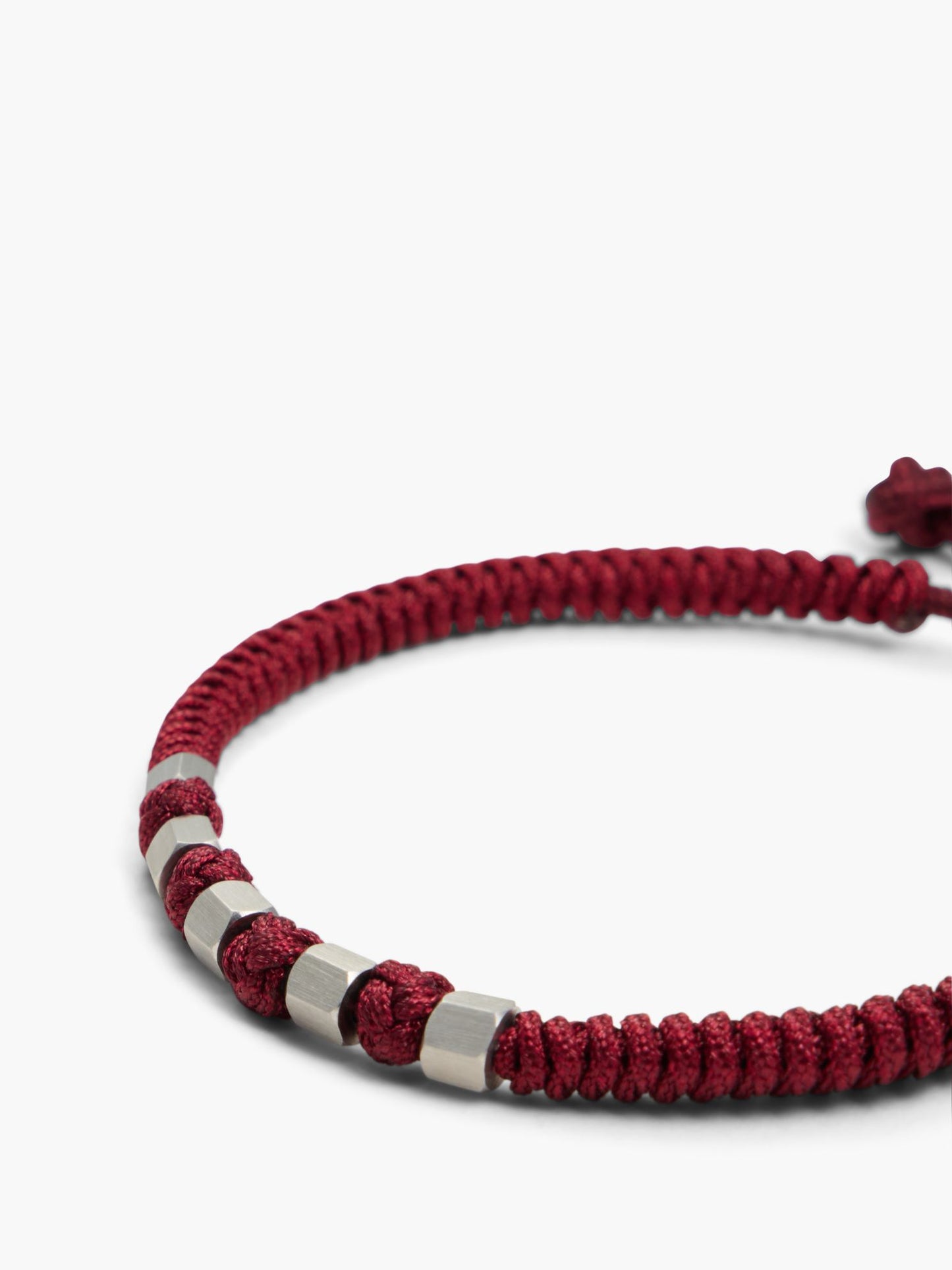 Tommy Hilfiger Adjustable Braided Nylon Bracelet