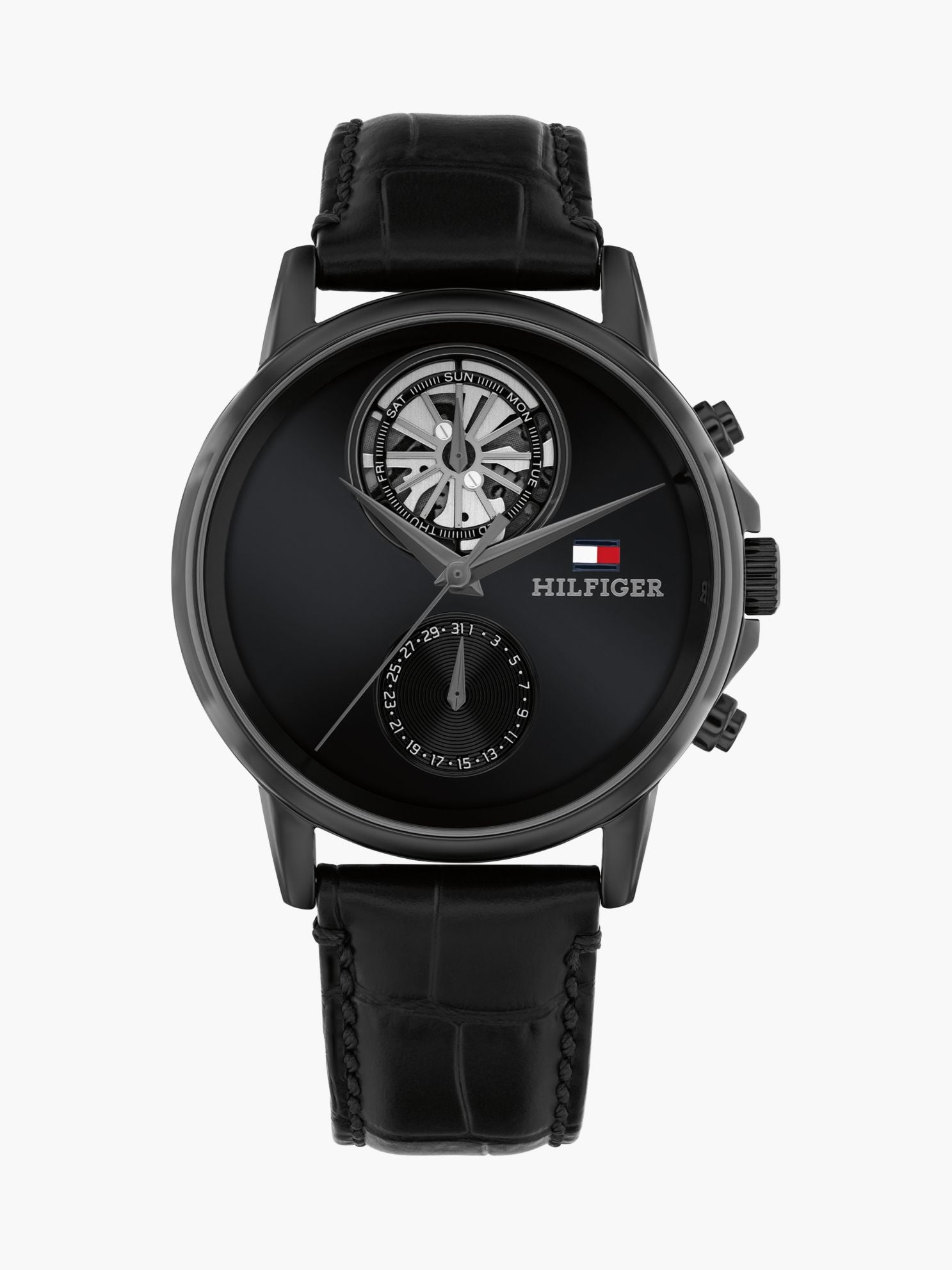 Tommy Hilfiger 40MM Leather Strap Dress Watch