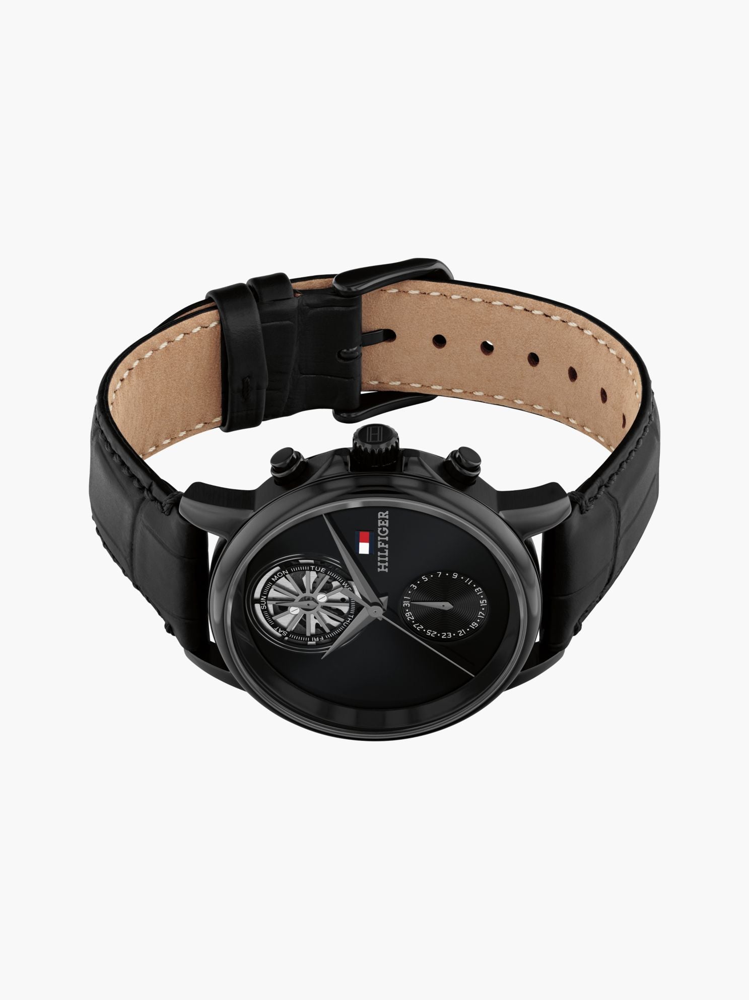 Tommy Hilfiger 40MM Leather Strap Dress Watch