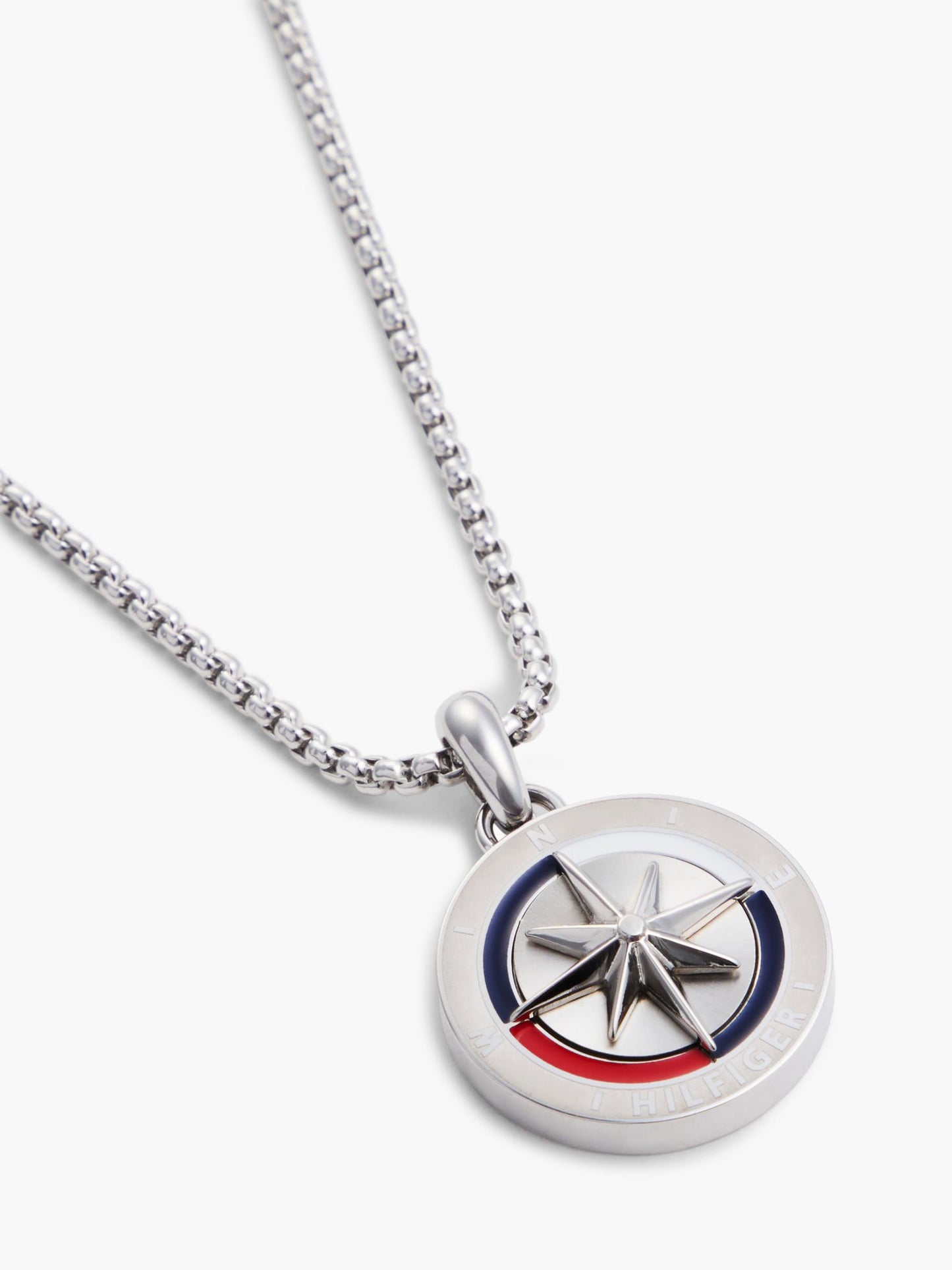 Tommy Hilfiger Compass Medallion Necklace