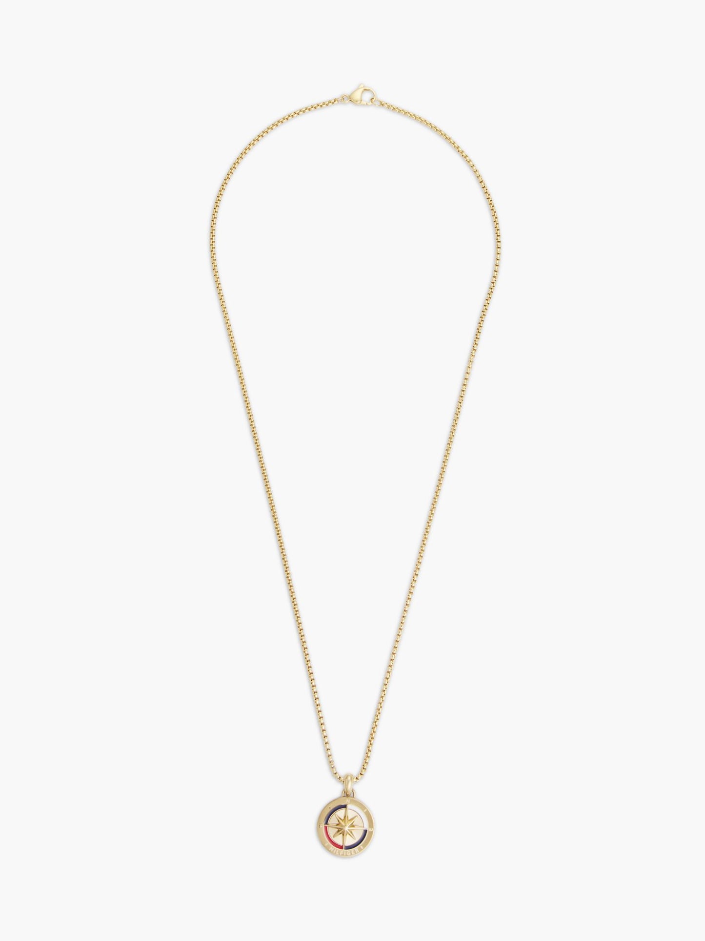 Tommy Hilfiger Compass Medallion Necklace