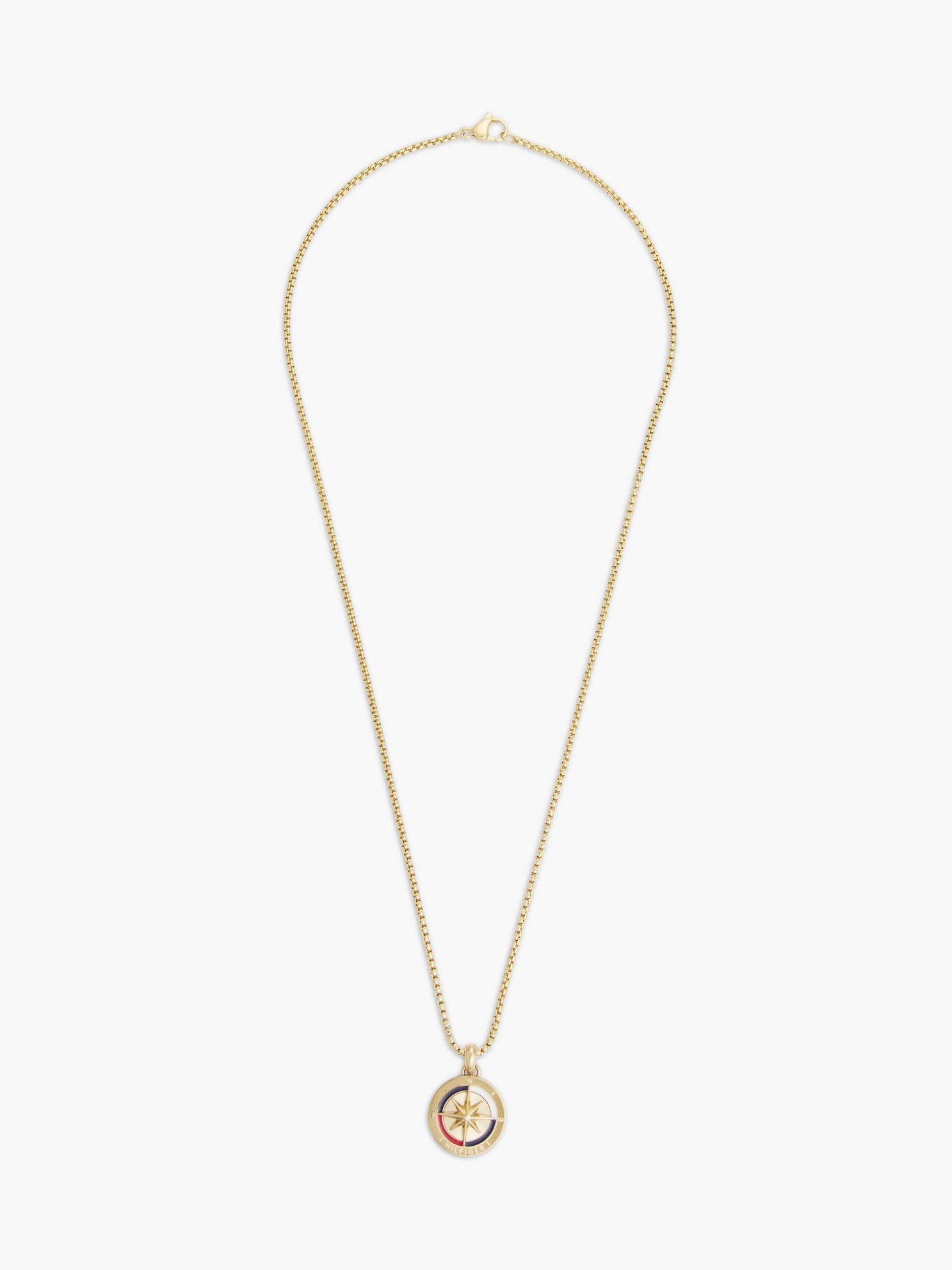 Tommy Hilfiger Compass Medallion Necklace