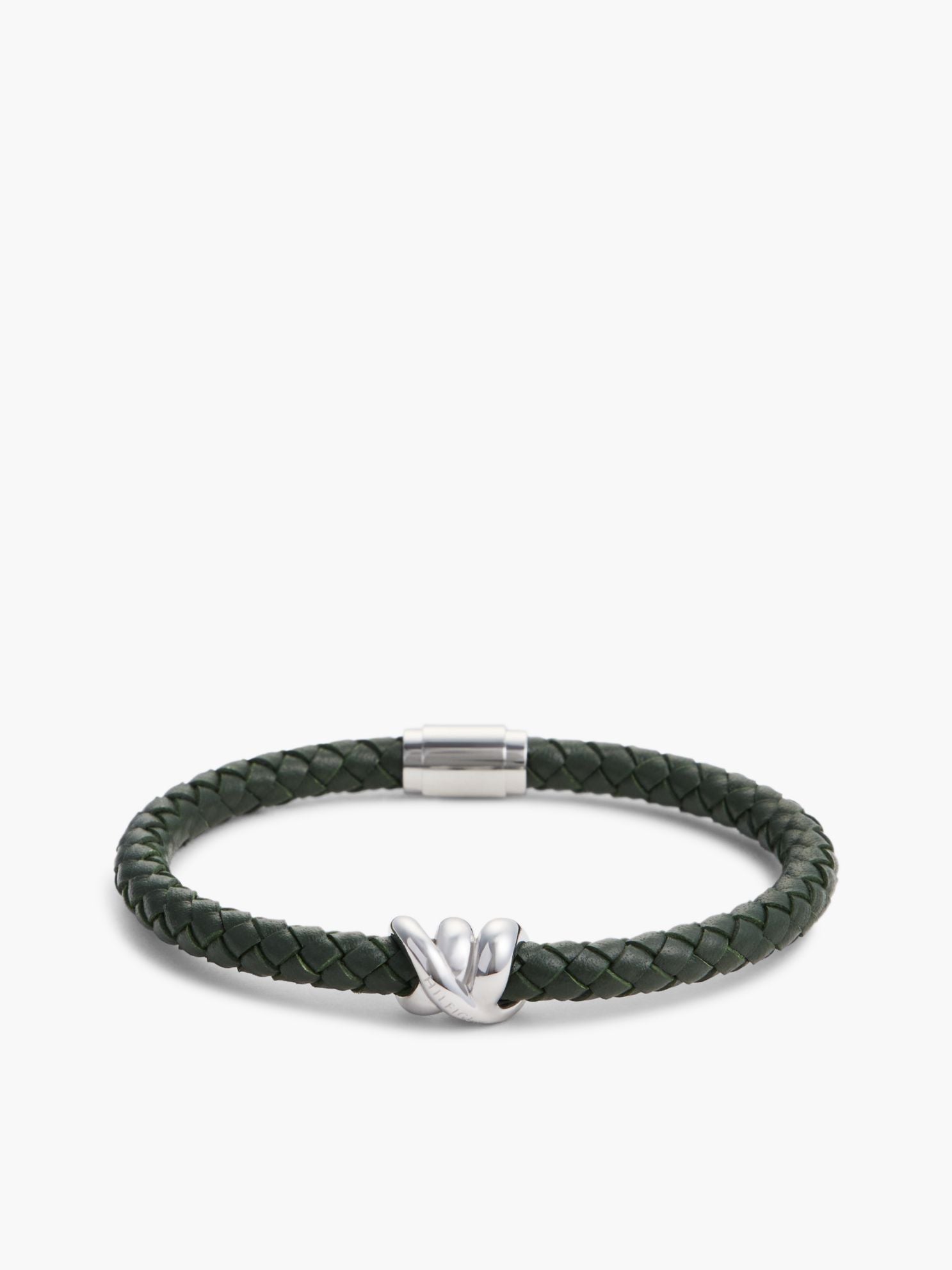 Tommy Hilfiger Nautical Knot Braided Leather Bracelet