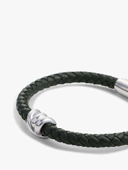 Tommy Hilfiger Nautical Knot Braided Leather Bracelet