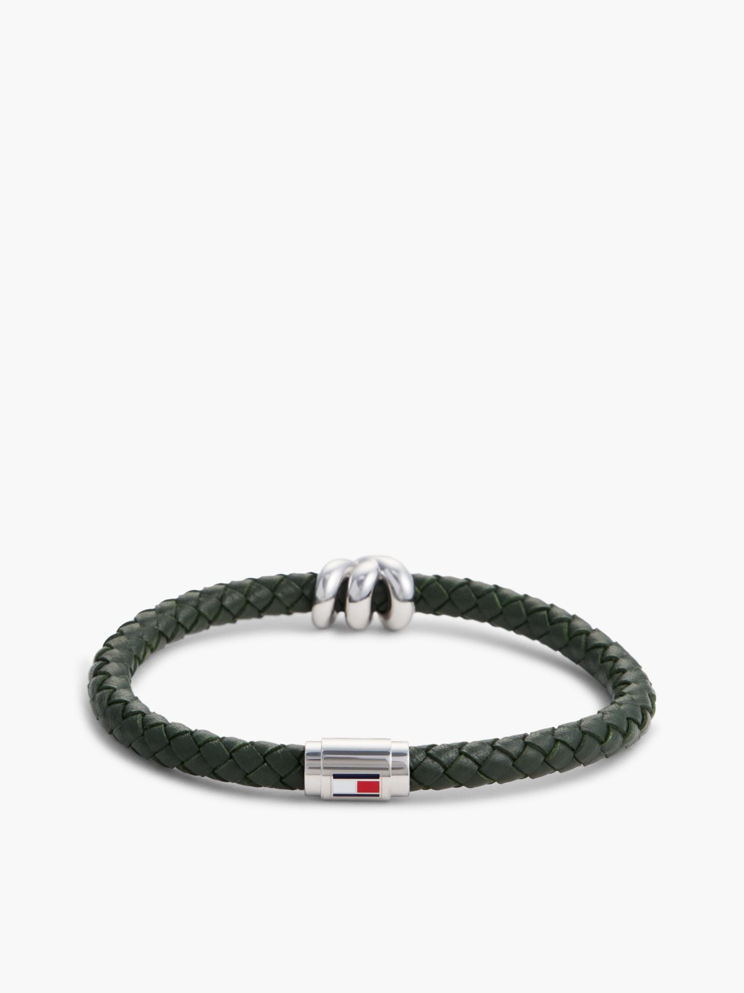 Tommy Hilfiger Nautical Knot Braided Leather Bracelet