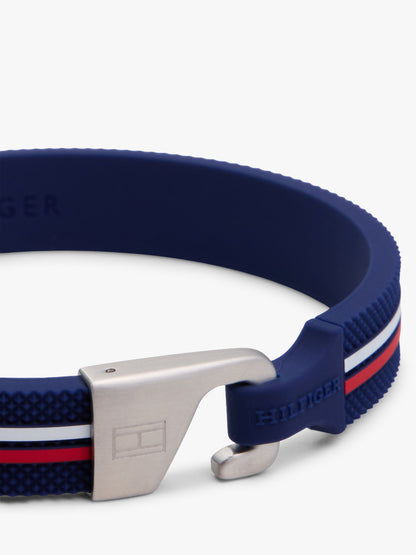 Tommy Hilfiger Signature Stripe Silicone Bracelet