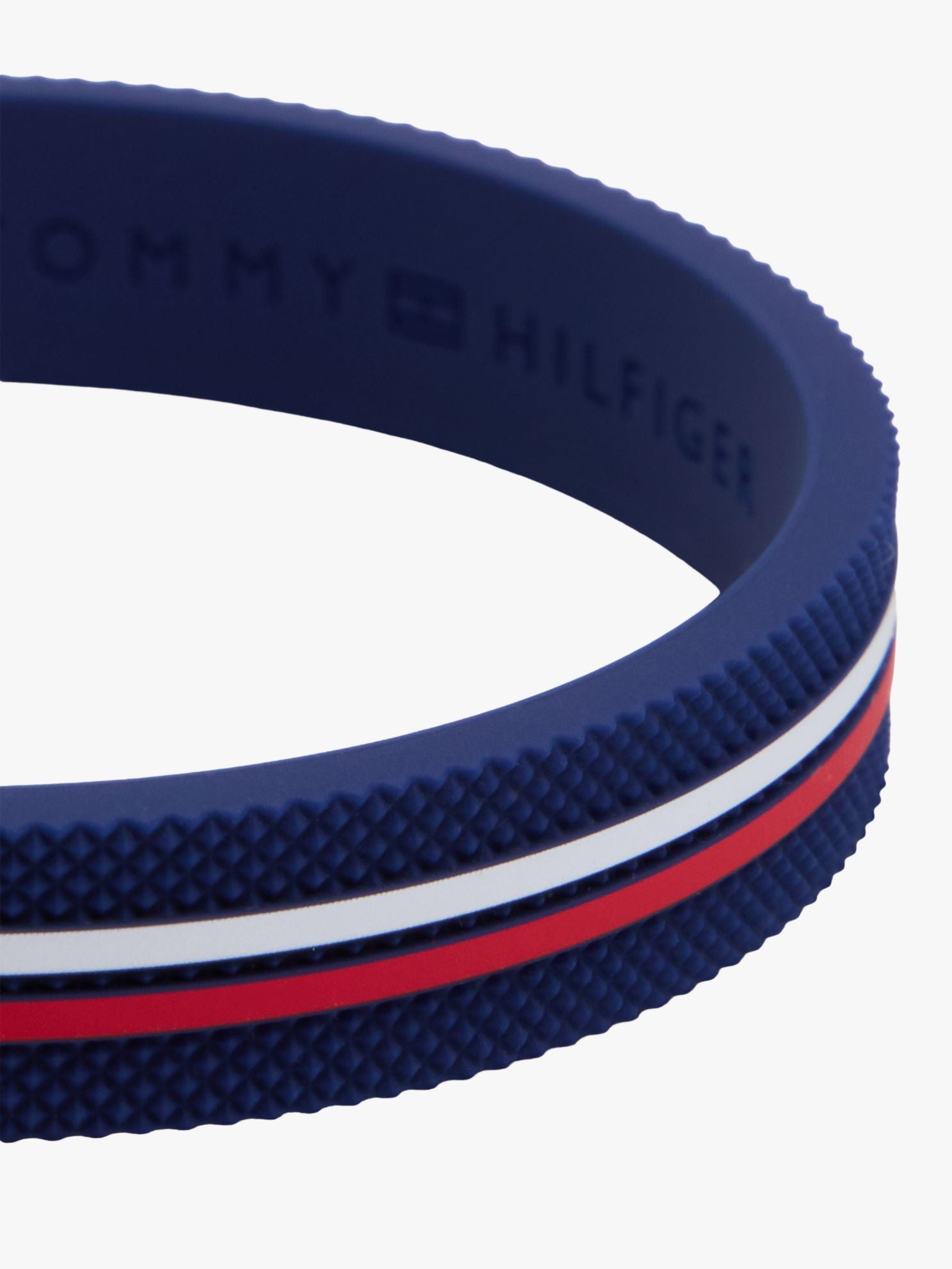 Tommy Hilfiger Signature Stripe Silicone Bracelet