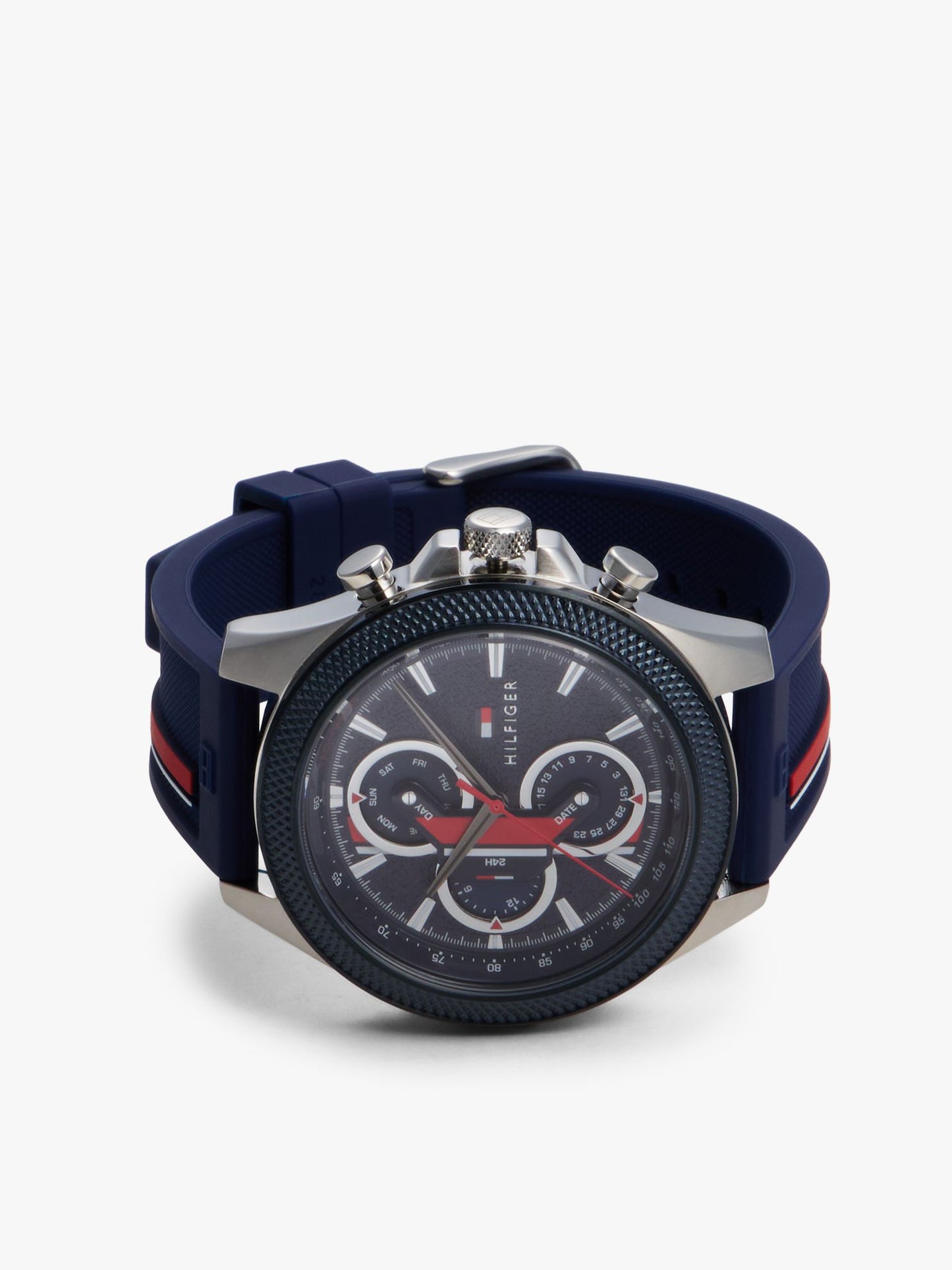 Tommy Hilfiger 46MM Sport Watch with Signature Strap