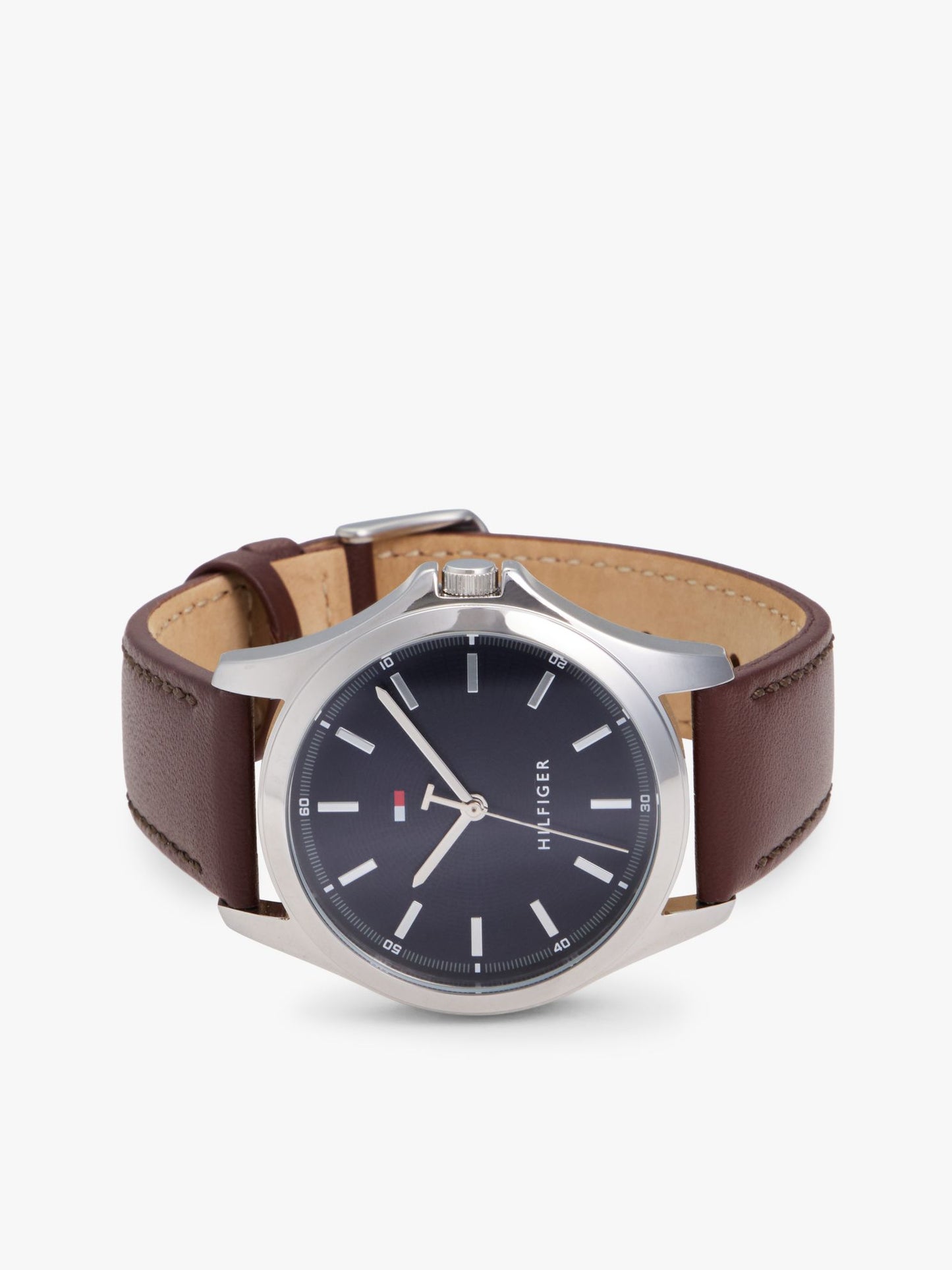 Tommy Hilfiger 43MM Leather Strap Sport Watch