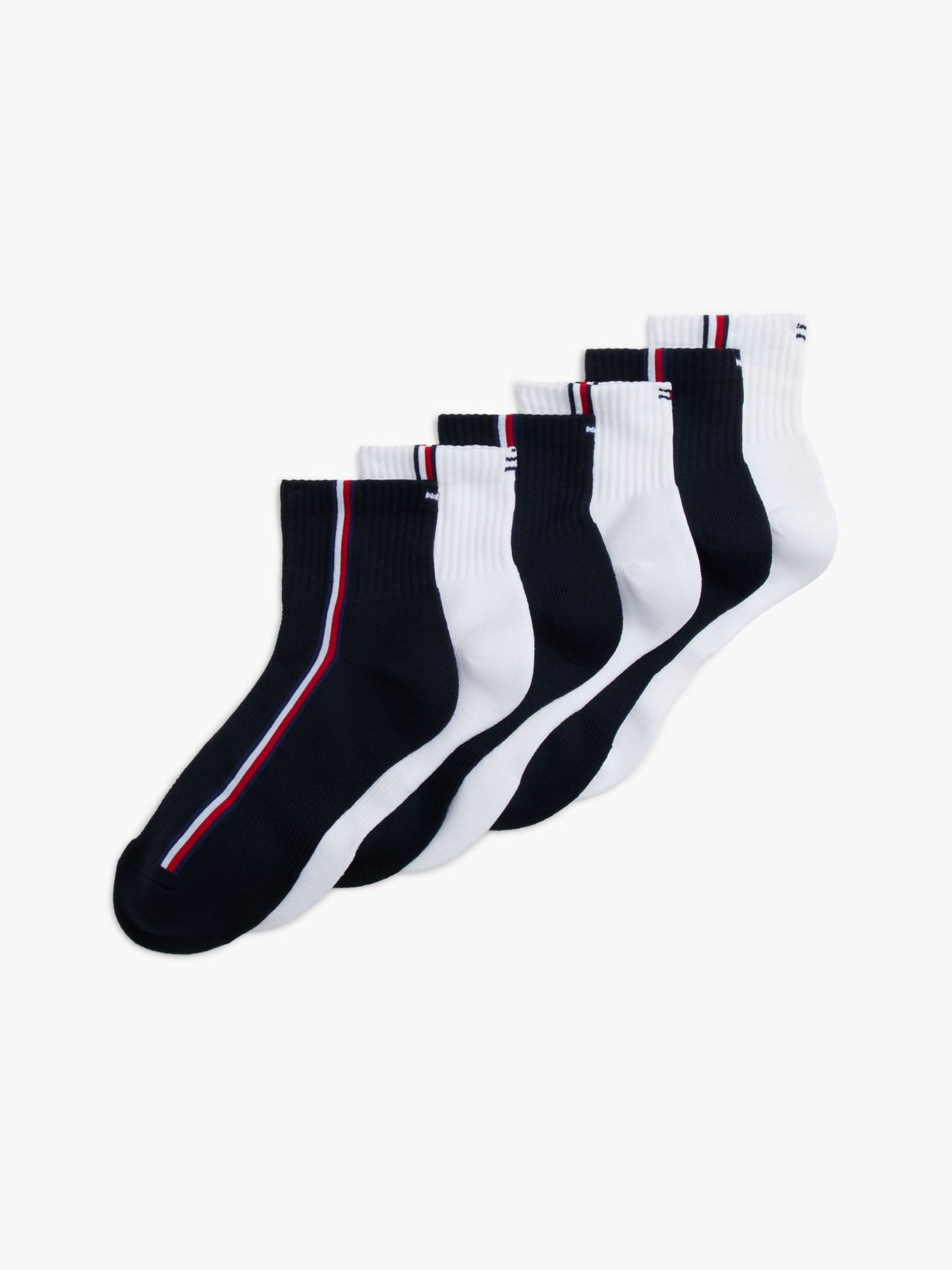 Tommy Hilfiger Quarter Top Sport Sock 6-Pack