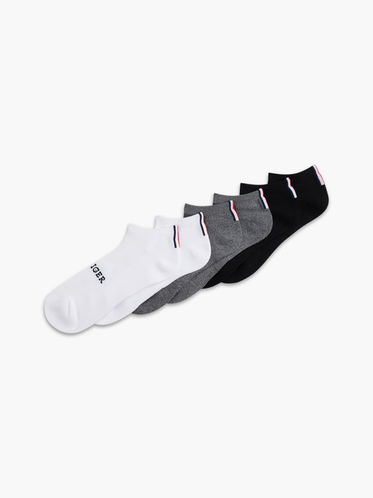 Tommy Hilfiger Monotype Sport Ankle Sock 6-Pack