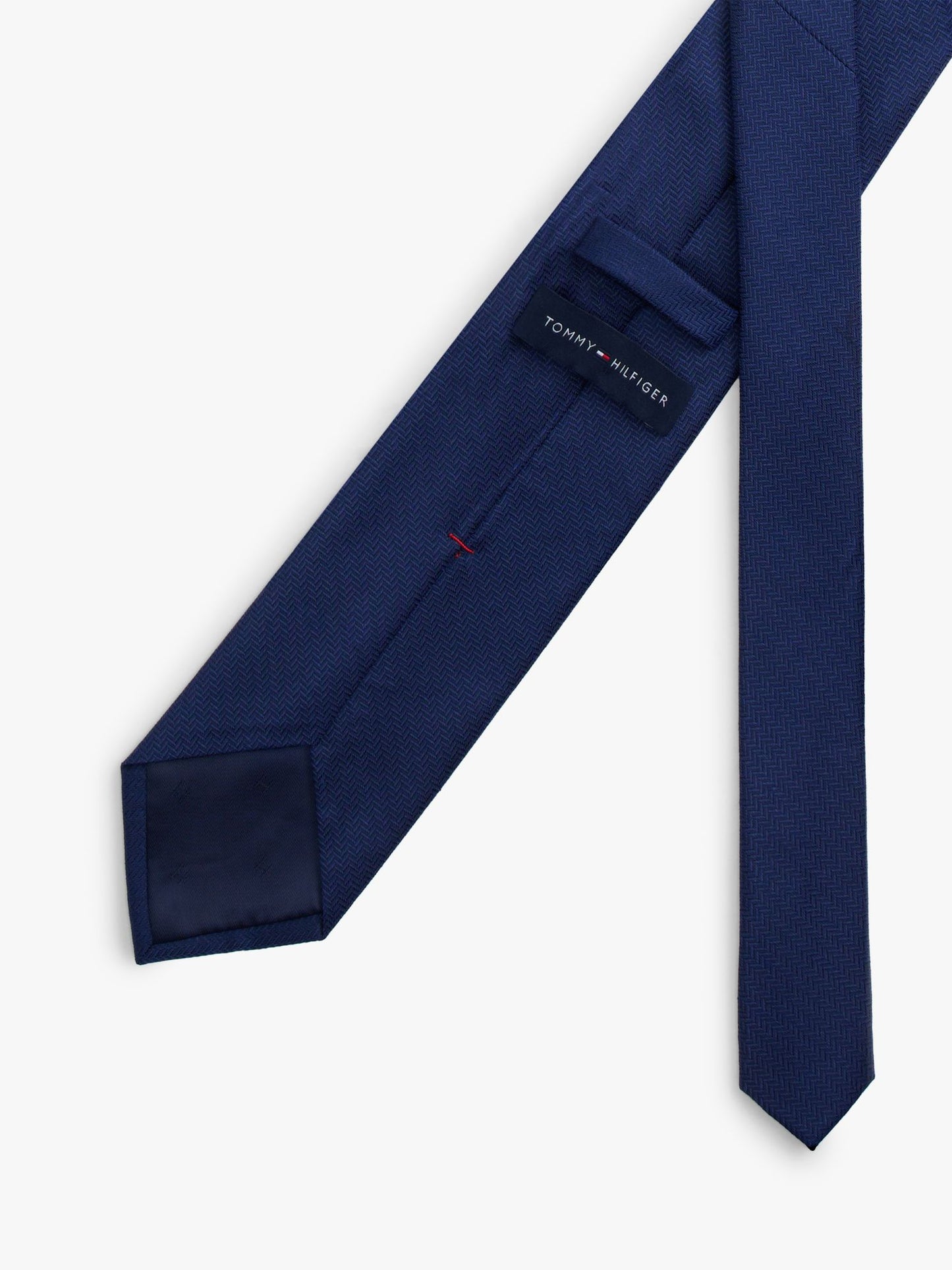 Tommy Hilfiger Solid Herringbone Tie