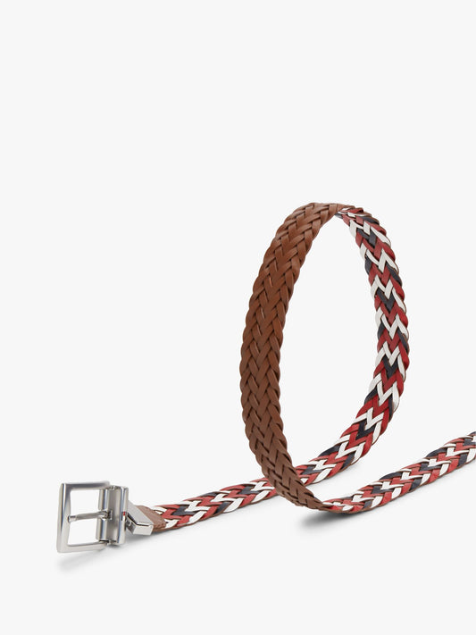 Tommy Hilfiger Reversible Woven Leather Belt