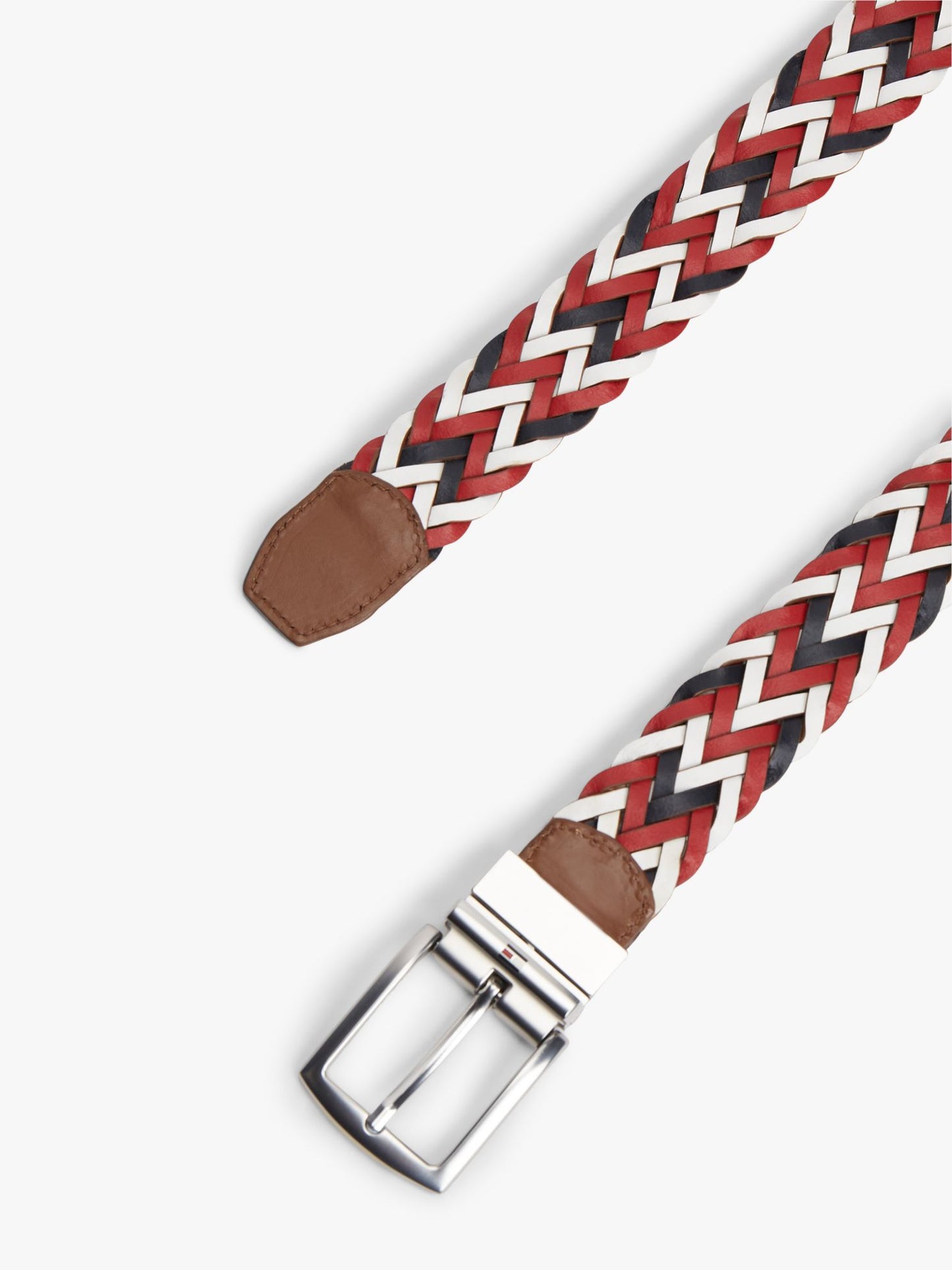 Tommy Hilfiger Reversible Woven Leather Belt