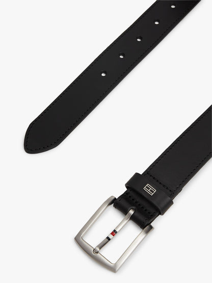 Tommy Hilfiger Square Buckle Leather Belt