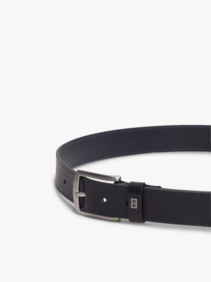 Tommy Hilfiger Square Buckle Leather Belt