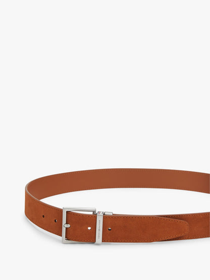 Tommy Hilfiger Reversible Square Buckle Leather Belt