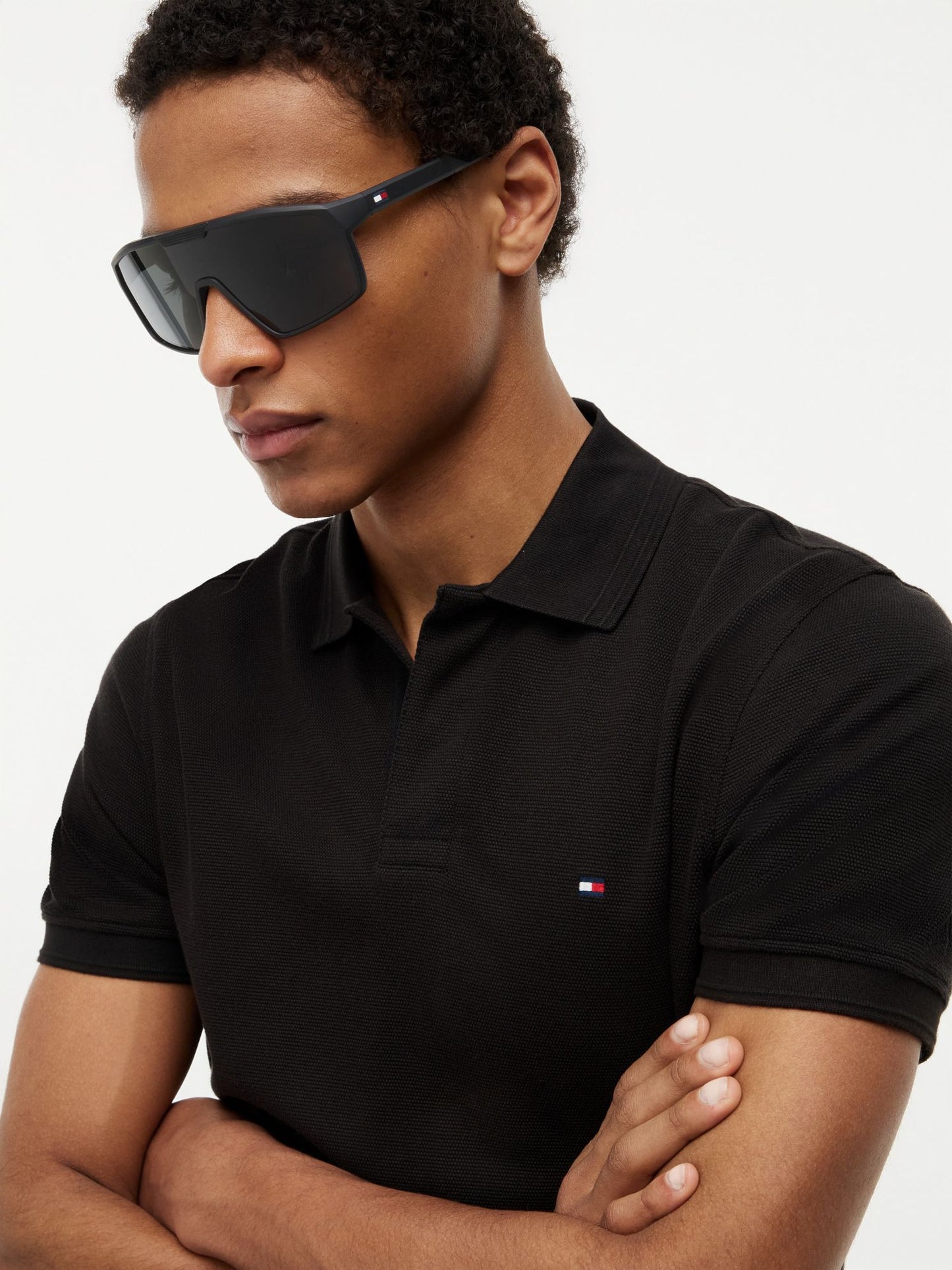 Tommy Hilfiger Oversized Mask Frame Sunglasses