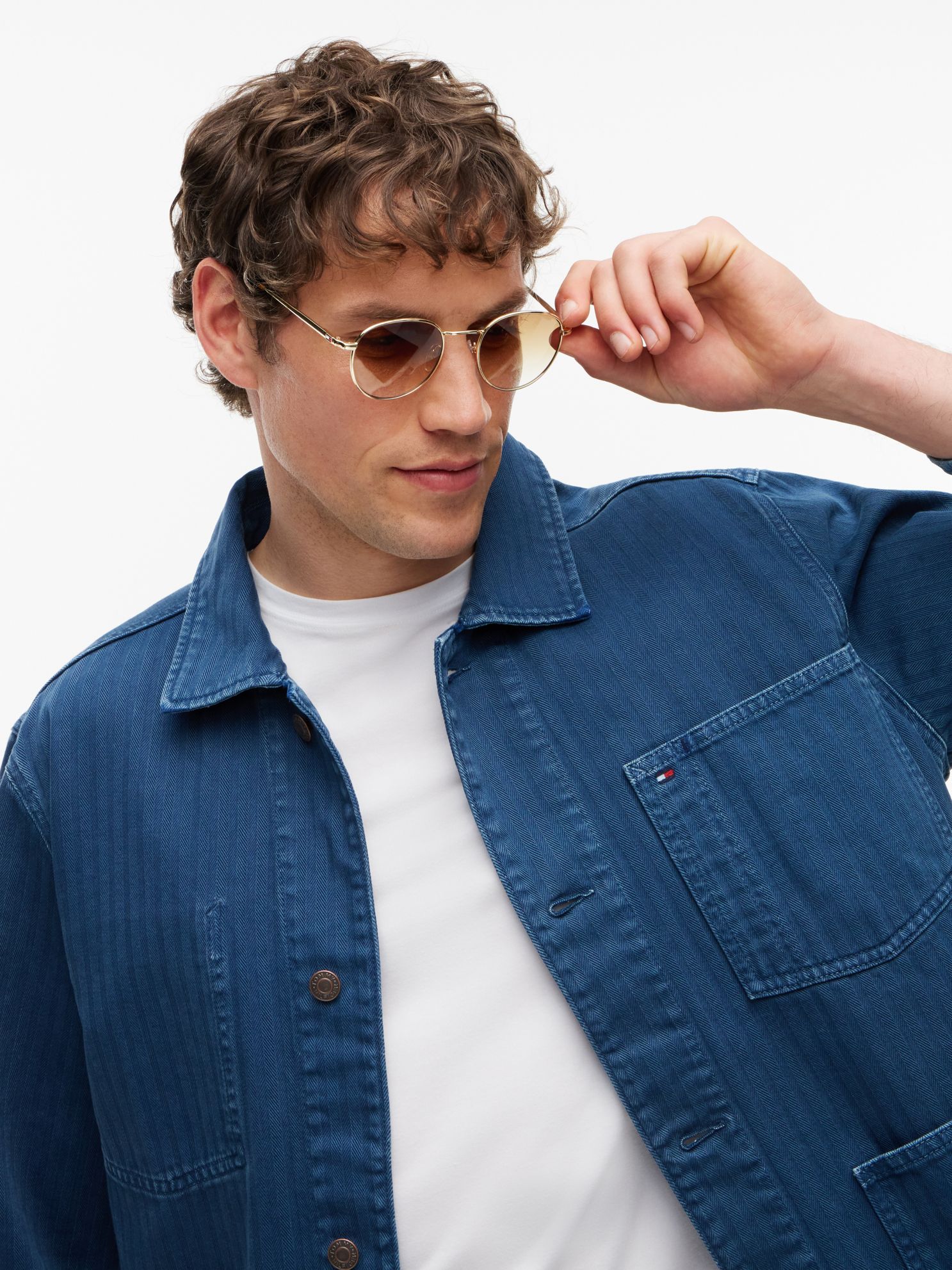 Tommy Hilfiger Pantos Frame Metal Sunglasses