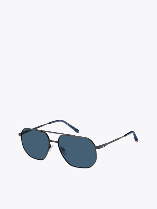 Tommy Hilfiger Geometric Navigator Frame Sunglasses