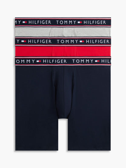 Tommy Hilfiger Cotton Stretch Boxer Brief 3-Pack