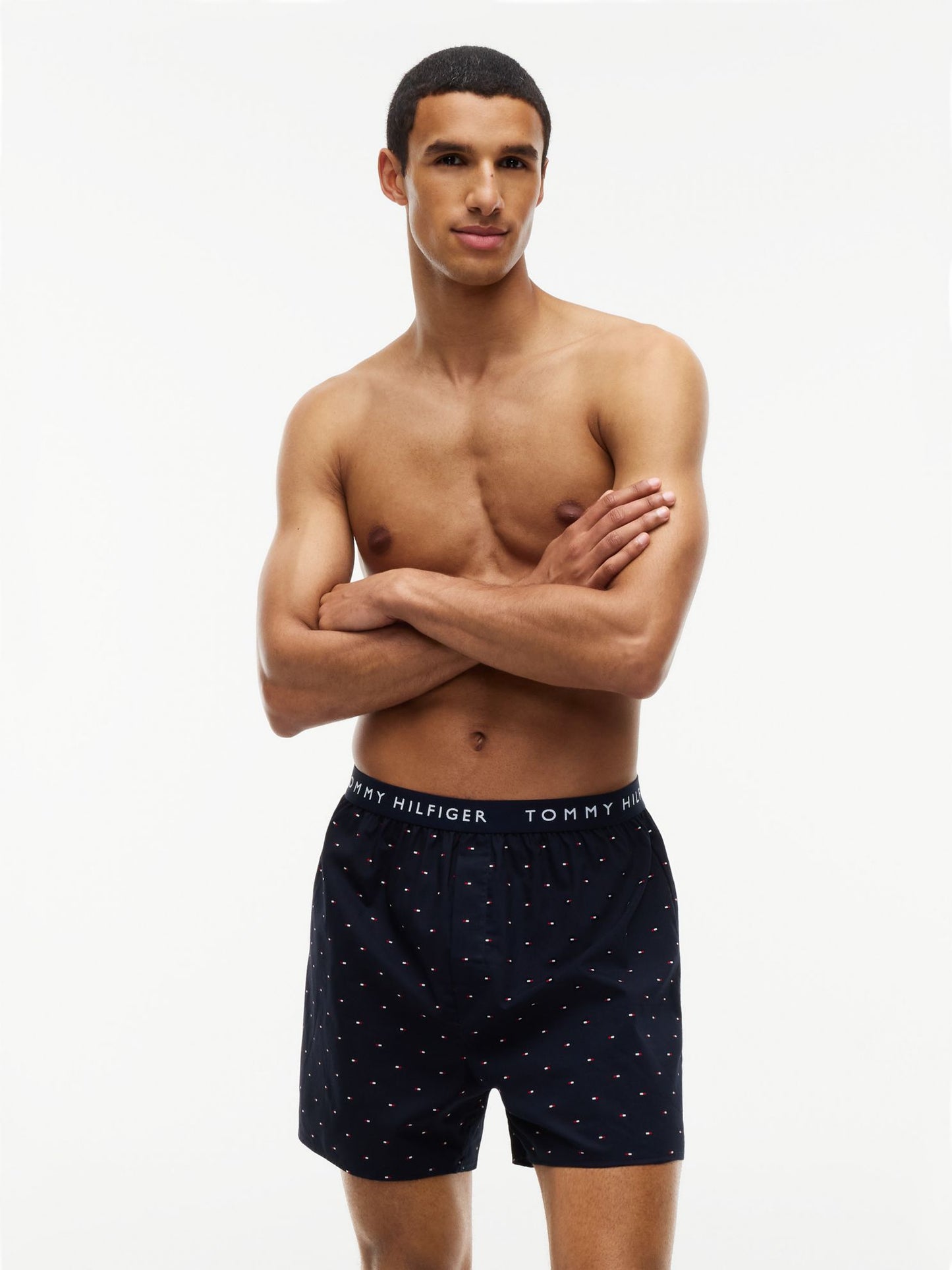 Tommy Hilfiger Printed Woven Boxer 3-Pack