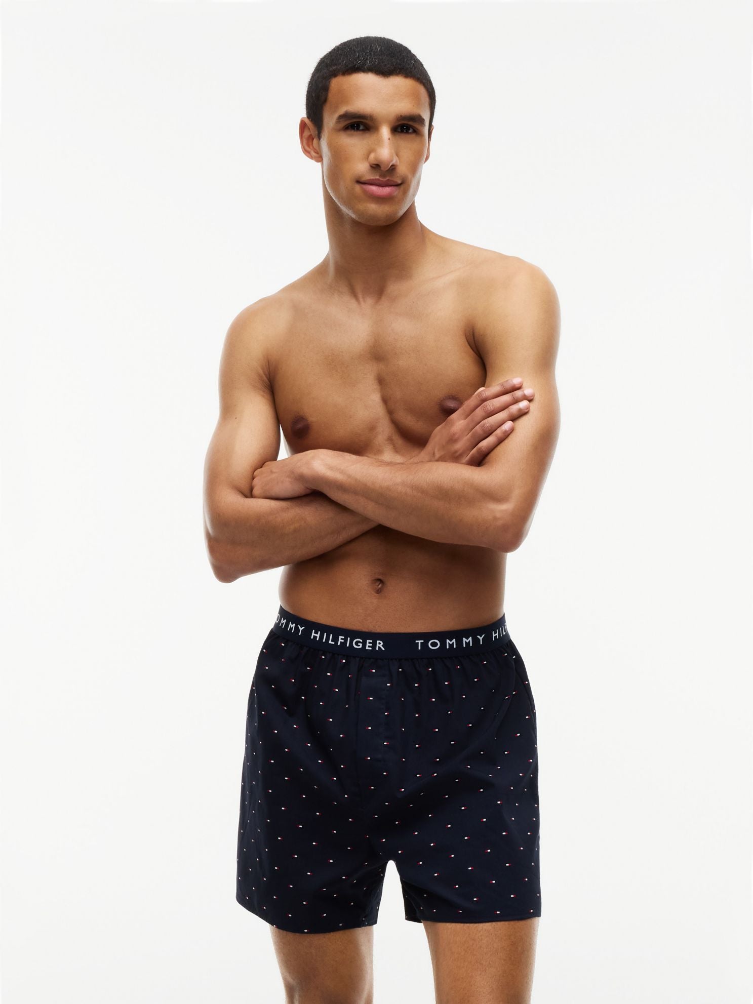 Tommy Hilfiger Printed Woven Boxer 3-Pack