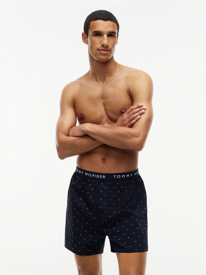 Tommy Hilfiger Printed Woven Boxer 3-Pack