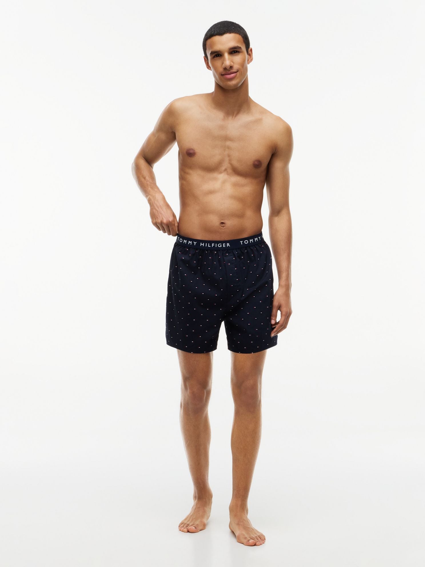 Tommy Hilfiger Printed Woven Boxer 3-Pack