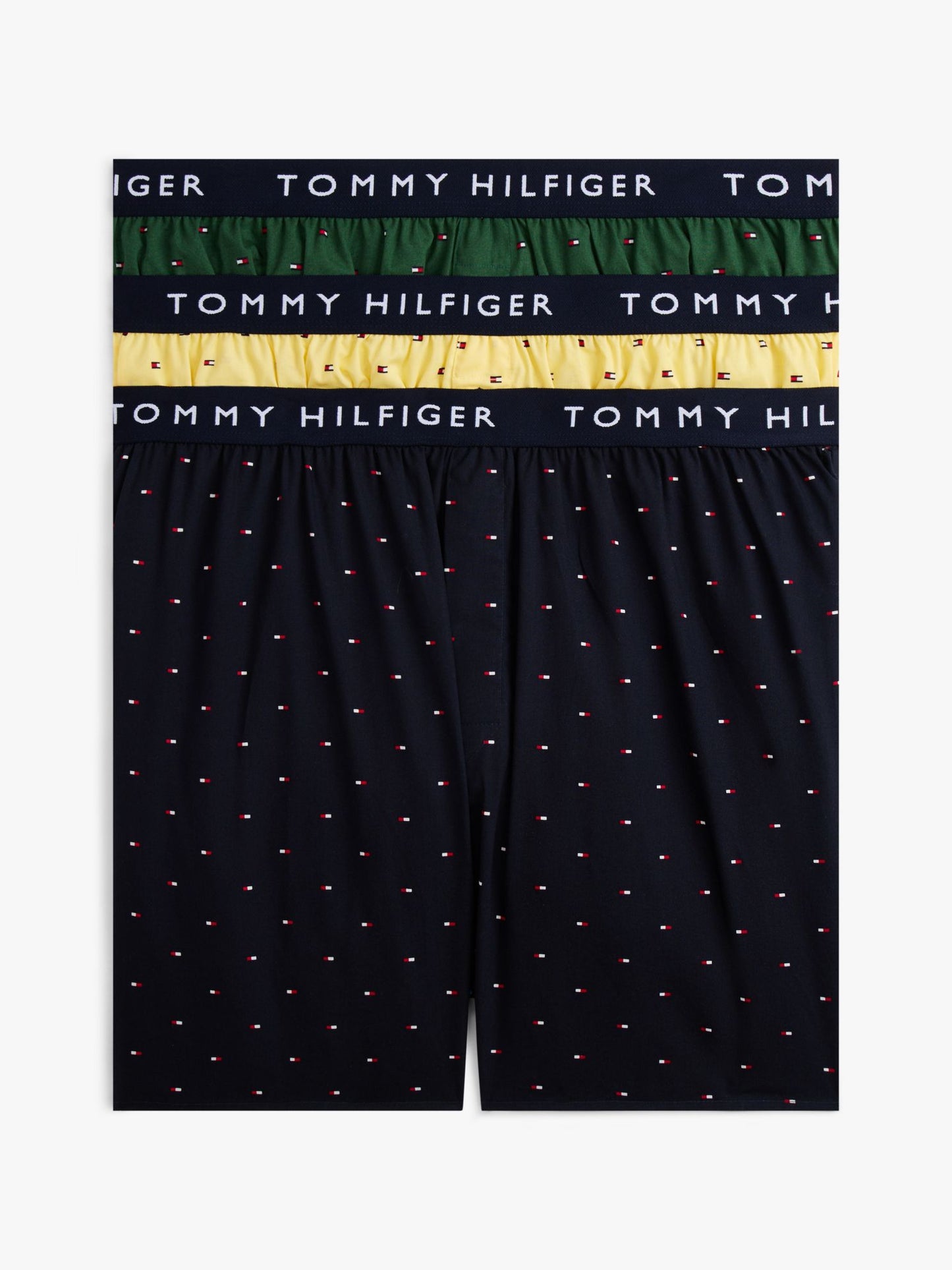 Tommy Hilfiger Printed Woven Boxer 3-Pack