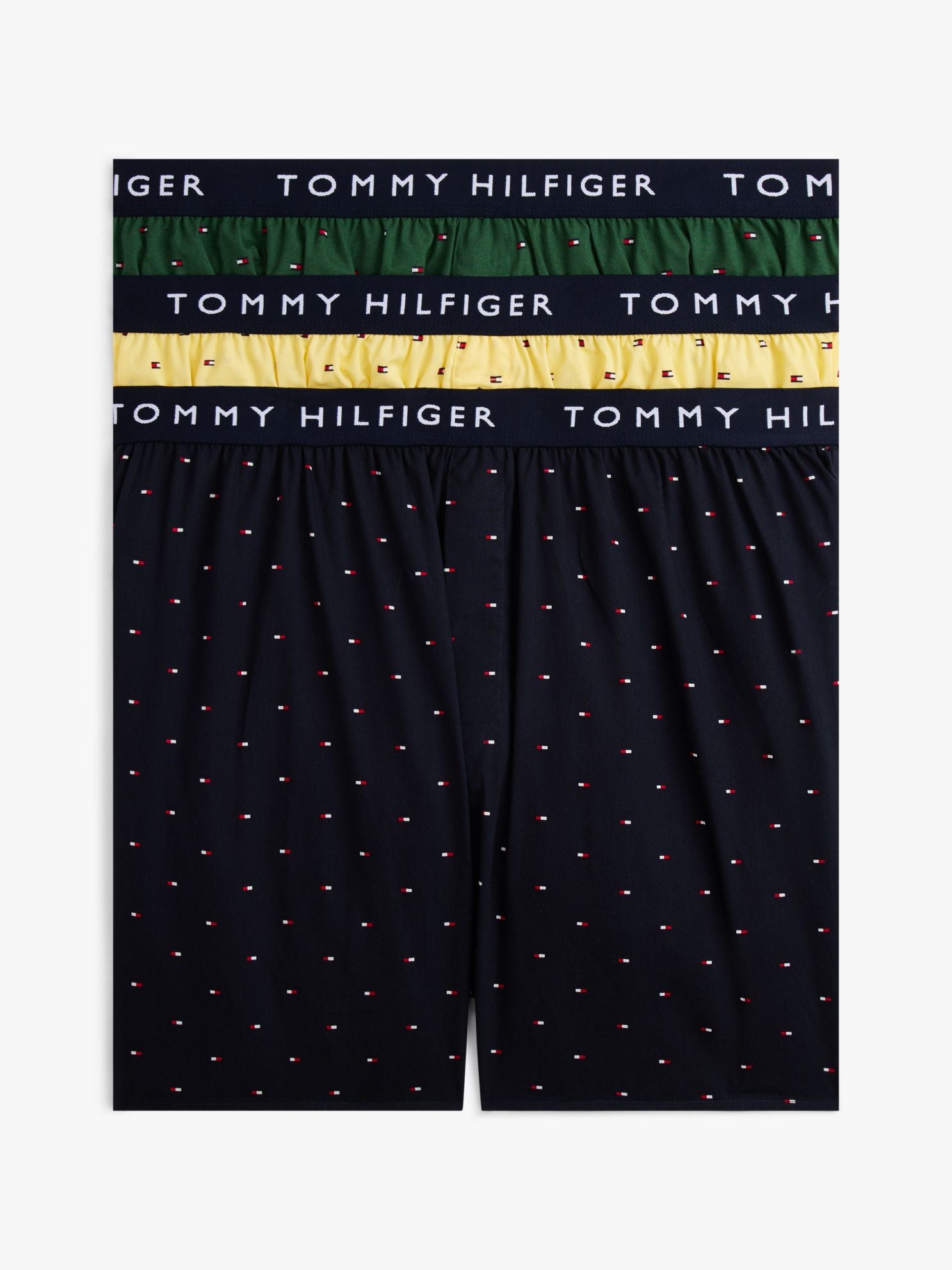 Tommy Hilfiger Printed Woven Boxer 3-Pack