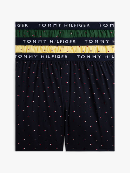 Tommy Hilfiger Printed Woven Boxer 3-Pack