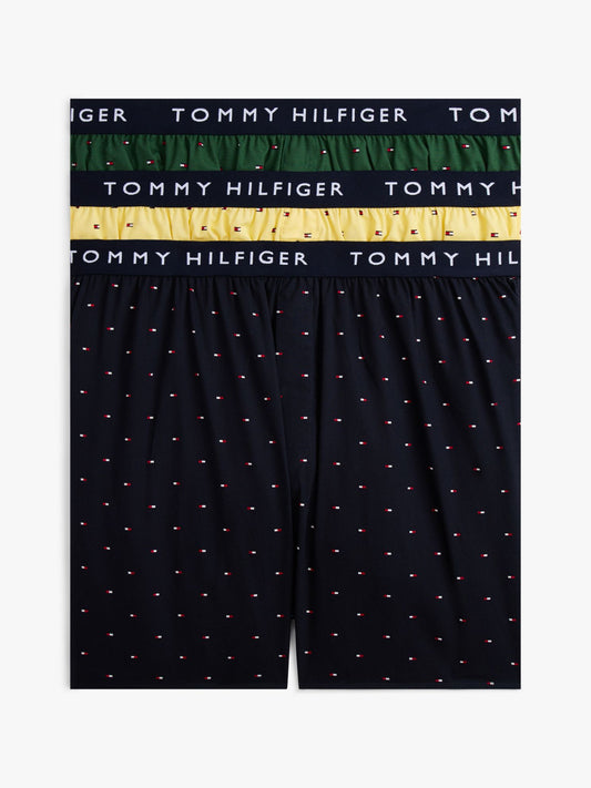 Tommy Hilfiger Printed Woven Boxer 3-Pack